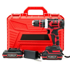 Мощный и надежный: Акумуляторный ударный дрель-шуруповерт Instrumentop DHP486 RED 36V 6Ah